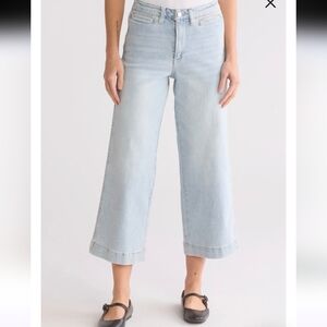 OAT NEW YORK Light Blue Wide-Leg Women Jeans